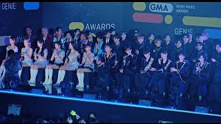 [비오 무대] 아이브(IVE),TNX,DKZ, 더보이즈(THE BOYZ) Reaction@지니 GMA 221108 직캠/Fancam