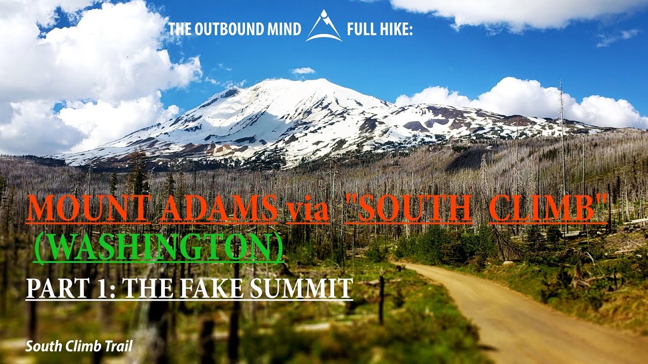 Full Hike [CC] Fabled Glissading on Mount Adams, a Cascade Volcano in