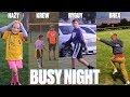 CRAZY BUSY SCHOOL NIGHT ROUTINE WITH FOUR KIDS | SPORTS, MUSIC, MEETINGS, PRACTICES, AND GAMES