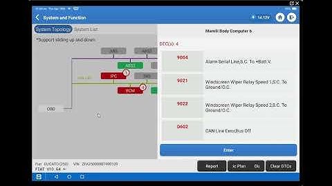 Fiat proxi alignment procedure after module replacement (SRS)