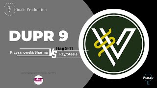 Vizualspots @Picklr Mesa |  DUPR 9 Final | Ray & Steele VS Krzyzanowski & Sharma | May 9-11 2025