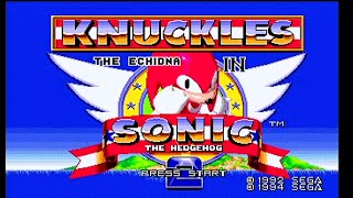 Sonic The Hedgehog 2 & Knuckles | Lets Play