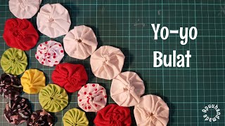 How to make: Scrap Fabric Yo-yo - Tutorial | DIY | How to make | Sew screenshot 1