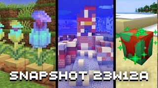 Trail Ruins, Sniffer Egg \& Pitcher Plant - Minecraft 1.20 Snapshot 23w12a Gameplay (No Commentary)