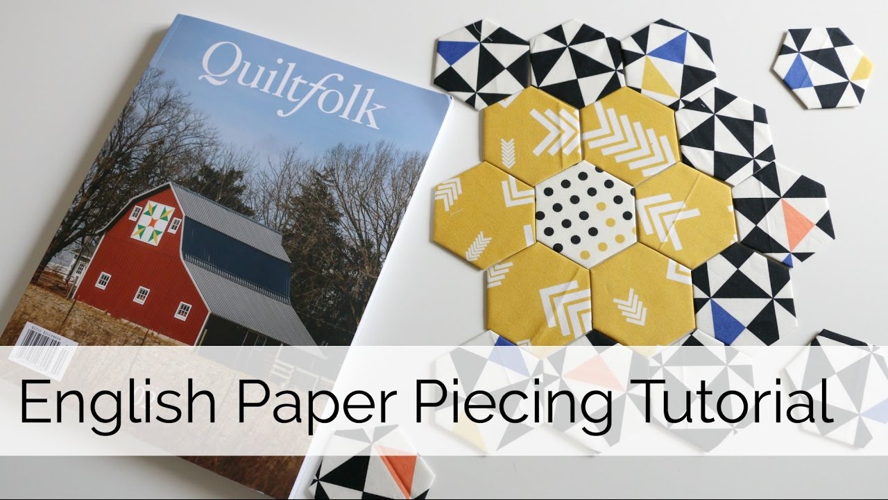 English Paper Pieces - Hexagon Templates