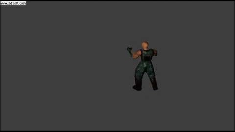 Low Poly Character in game engine blender 2.6