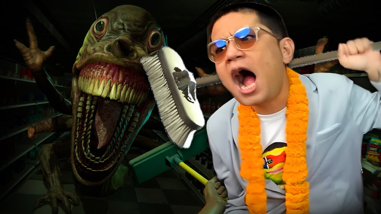 เมื่อลุงเอทำงานร้านสะดวกซื้อ โดนผีหลอกตกใจโคตรฮา | ลุงเอ Lung A