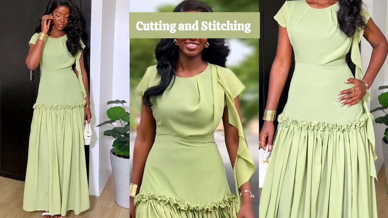 dress cutting stitching Sewing / Tailoring / Stitching : Princess Cut or A-Line Kameez draft