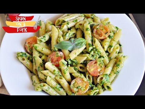 Penne Pasta with Spanish Pesto