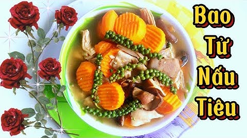 Bí Quyết Và Cách Nấu Bao Tử Hầm Tiêu-Đặc Biệt Giòn Dai Đậm Đà  #tiktok #monngonmoingay #shorts p20