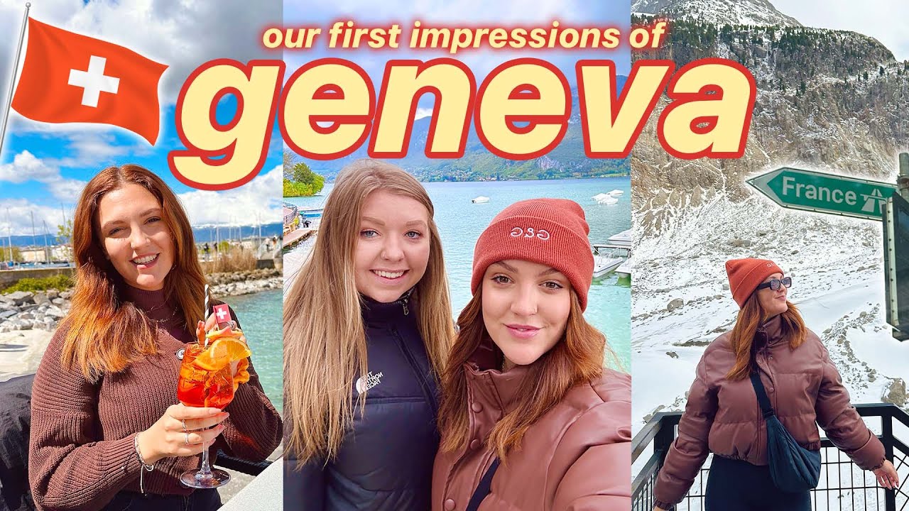 ВПЕРВЫЕ В ШВЕЙЦАРИИ! Весёлые девичники в ЖЕНЕВЕ!🇨🇭