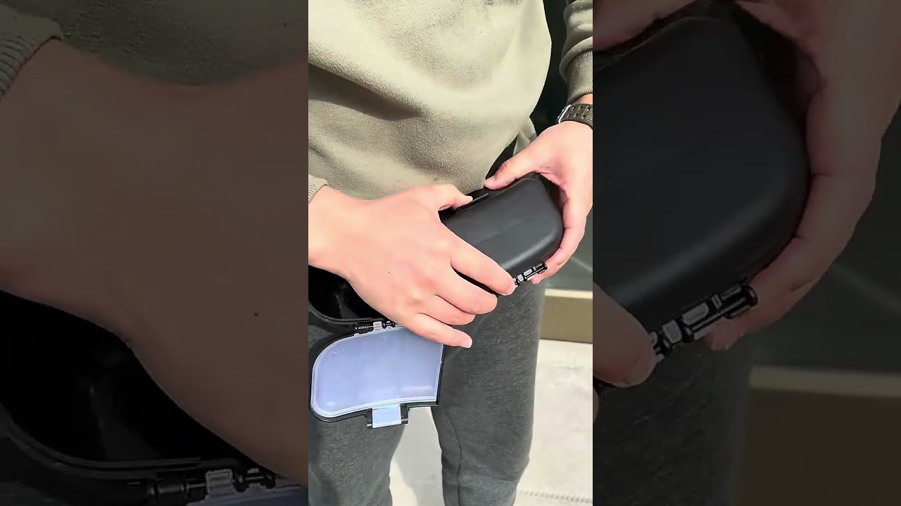 Caja Azul Cinturón Aparejos Señuelos Cebo Anzuelo Pesca Caza