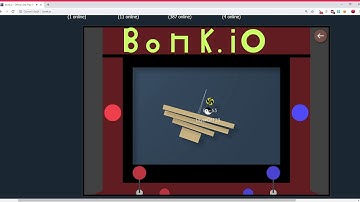 Bonk.io-Random gameplay.