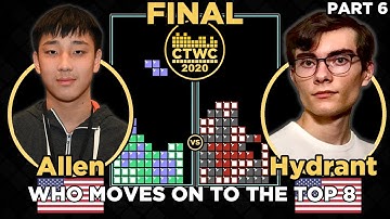 2020 CTWC - TETRIS Group G - Pt. 6 - FINAL (see description for format)
