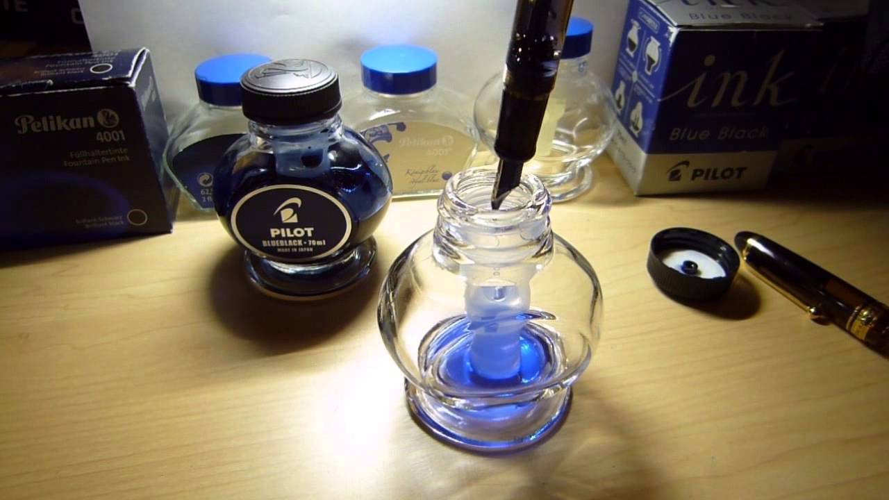 リザーバーが付いて使いやすさ日本一のインク瓶です『パイロットインク