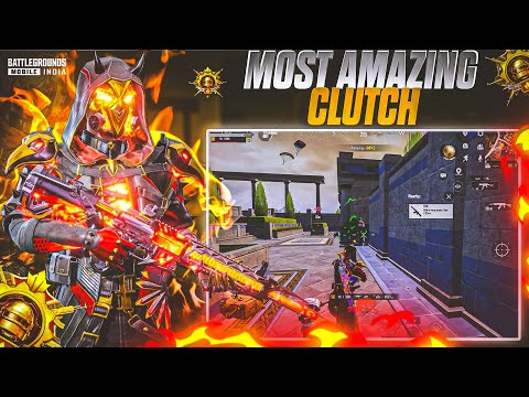 MOST AMAZING CLUTCH That Will Blow Your Mind 😈 | BGMI High Kill Gameplay