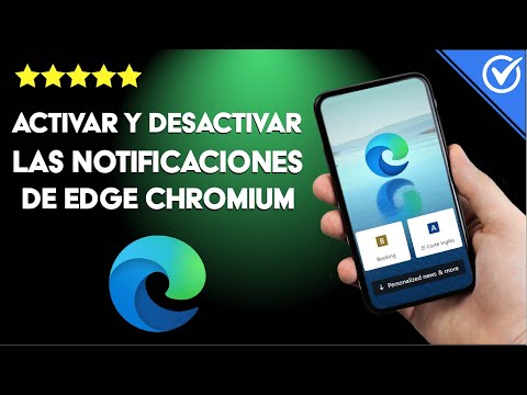 ¿Cómo activar y desactivar las notificaciones de EDGE CHROMIUM?