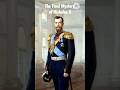 The Story of the Last King of Russia 🇷🇺 | Facts | Facts shorts | Nicholas II | #shorts