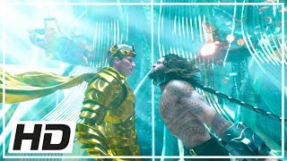 &quot;Arthur desafía al rey Orm&quot; - Clip Doblado IMAX (HD) | Aquaman IMAX (2018)