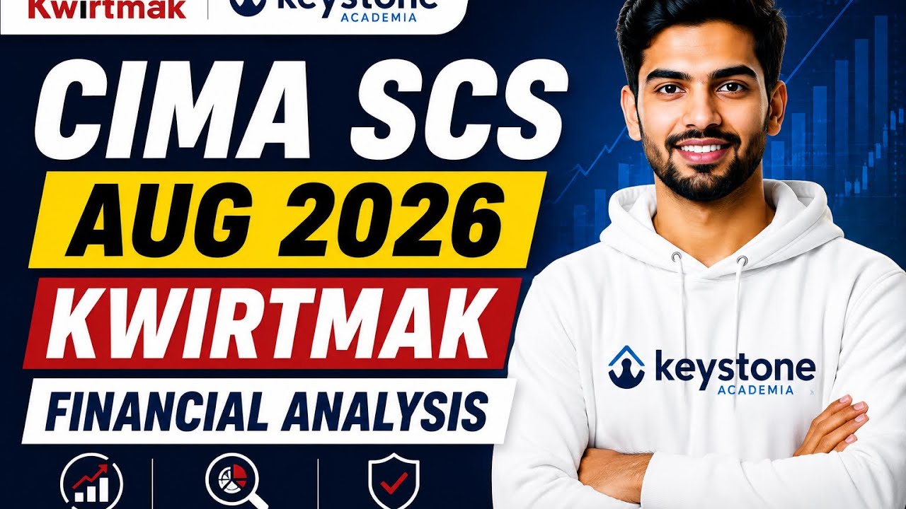 CIMA SCS May/August 2026 Kwirtmak Strategy Financial Analysis ...