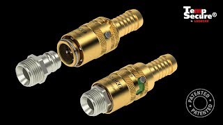 TempSecure by LÜDECKE®  Quick Connect Coupling