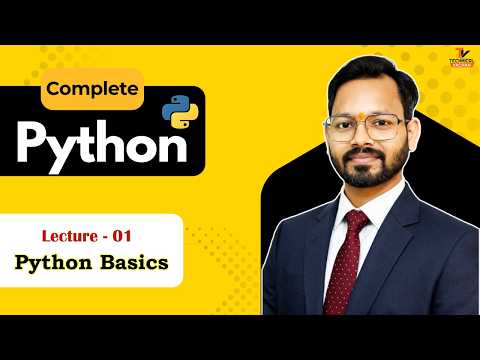 Python Lecture 1 | Python basics | python full course | #python# ...