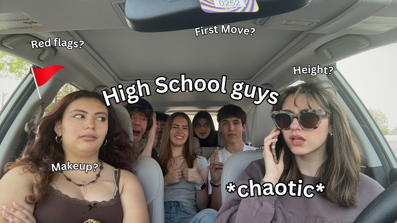 Asking HIGH SCHOOL BOYS Questions Girls are too Afraid to Ask! (Part 1)