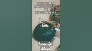 Server RT/RW Net Kecil kecilan usaha Sampingan dampak PPKM