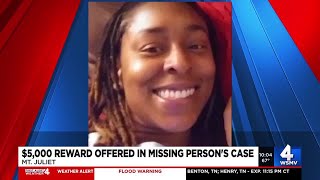 $5,000 reward offered in missing person's case