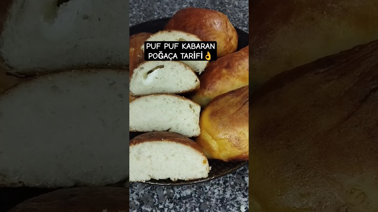 mayalı kolay puf poğaça tarifi ✅tarif yorumda #poğaça #hamurişi #börek #evyapimi #çaysaati#cooking