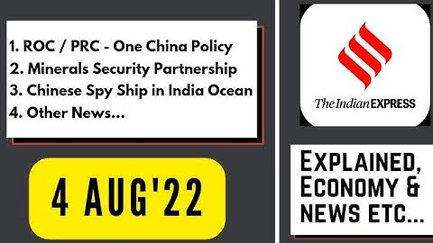 4th August 2022 | Gargi Classes News & Explained Analysis | By R.K. Lata