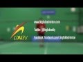 Lingbu badminton demo 4 corners training mode