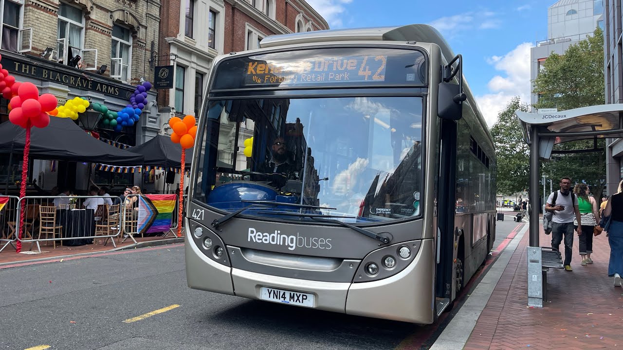 Buses in Reading (Part 16) - YouTube