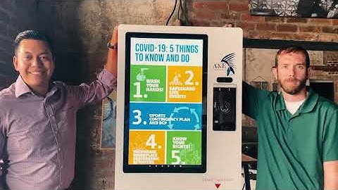 A&E Touch Temperature Sensing Kiosk Instructional Video