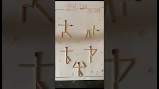 Yoga day activity for kids #craft #yogaday2025 #shorts #short #activity