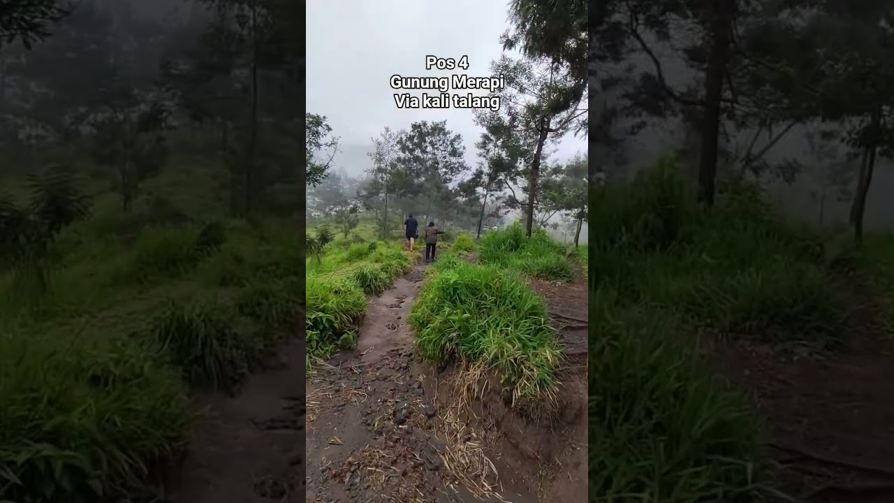 pos 4 gunung merapi via kalitalang 