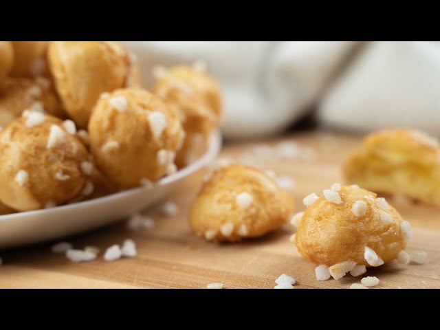 Make The Easiest Chouquettes Recipe In Under 20 minutes - YouTube