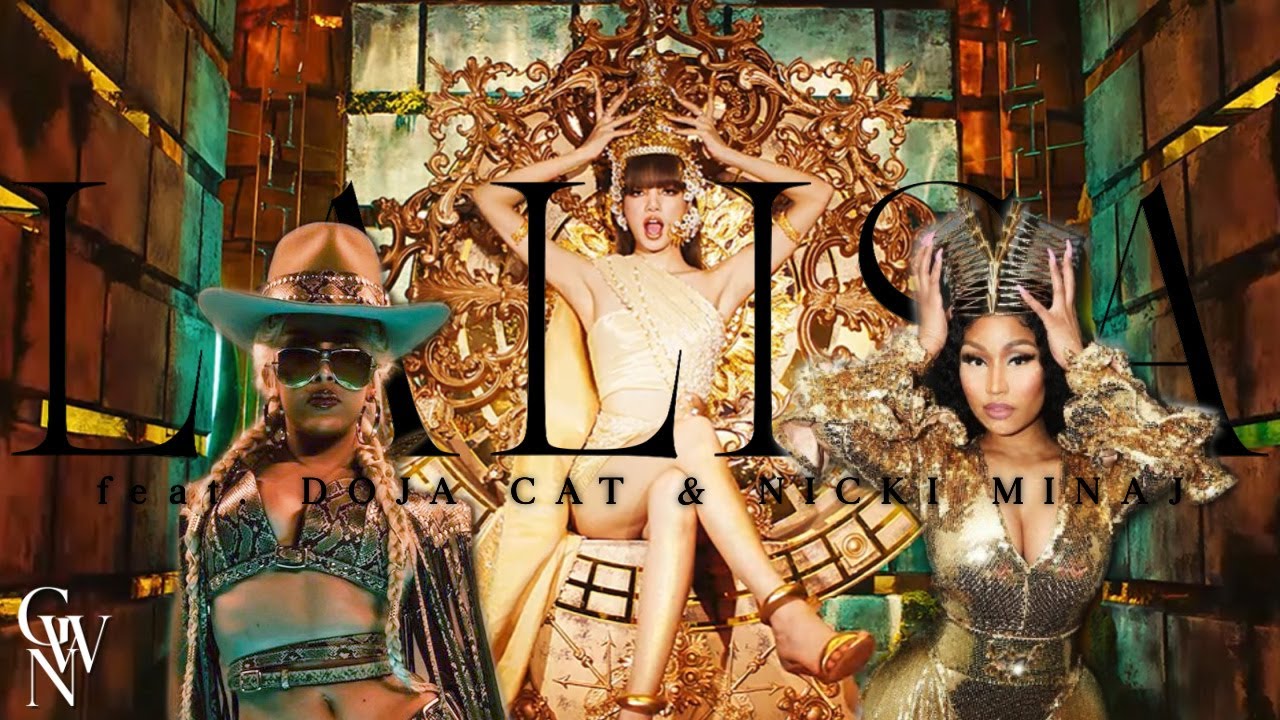 LISA - 'LALISA (feat. Doja Cat & Nicki Minaj)' M/V