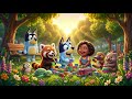 Bluey Adventure To Meet New Friends ✨ Kiddies  Baby Song