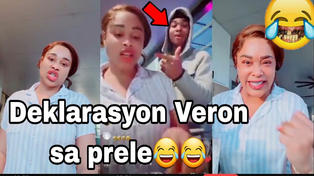 Blondedy antre Veron nan zen rezo anpil fanatik fache lifè l vin bay moun explication pou li mom 