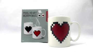 Cốc đổi màu hình trái tim