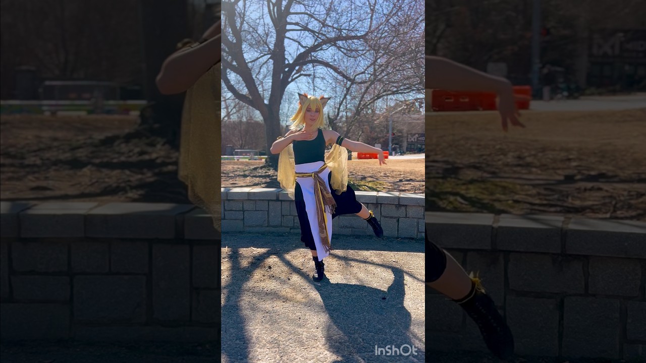 Celestial Fox 🦊💫 - Elle #vocaloid #vocaloidcosplay #vocaloiddance #kagaminerin #kagaminerincosplay