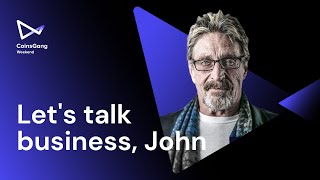 Let’ Talk Business, John | Interview with Mr. John McAfee by CoinsGang Weekend 2020