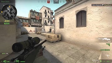 CSGO - 1V5 Clutch (Failed)