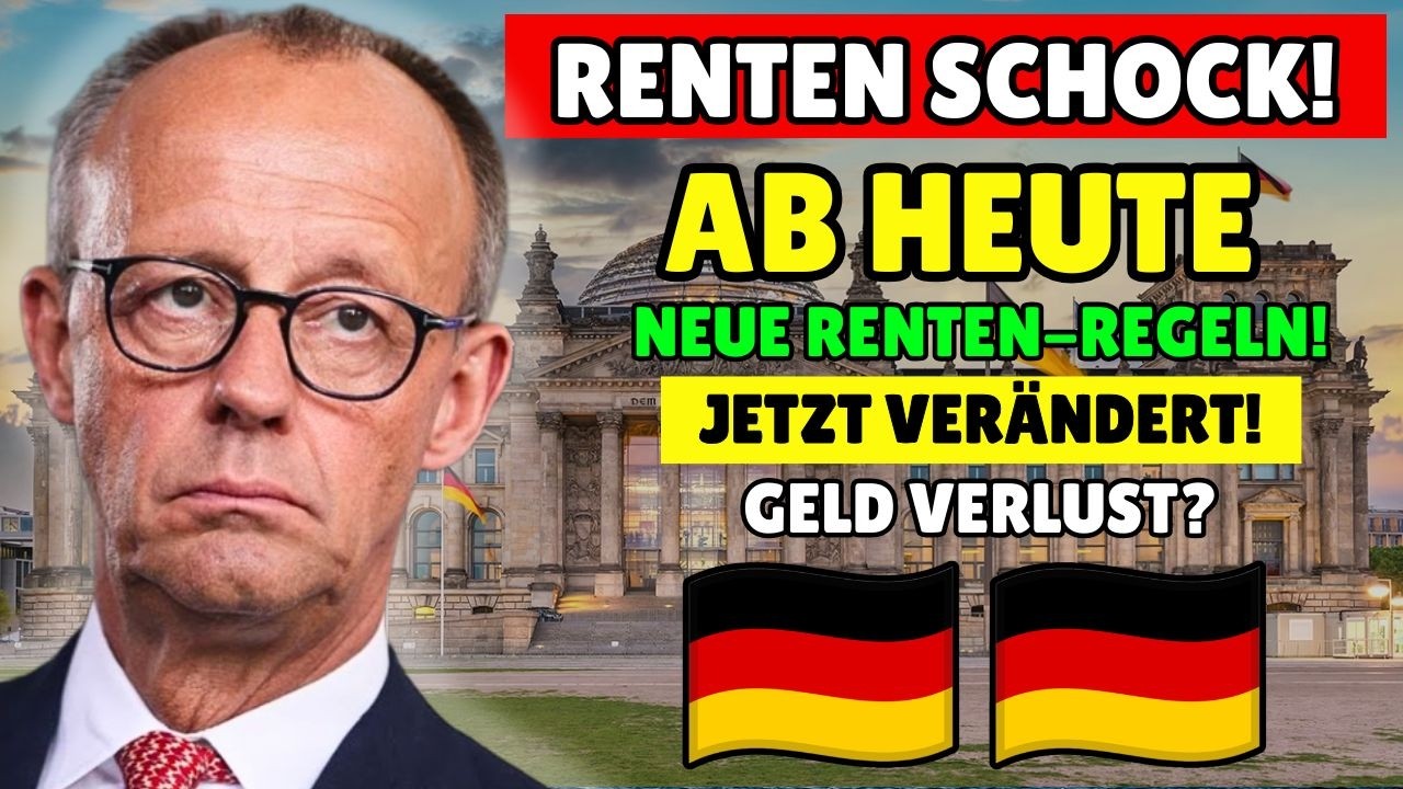 🔴 Ab heute neue Renten-Regeln Diese Rentner trifft es hart