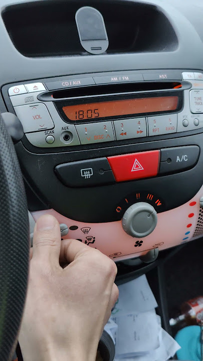 peugeot 107 fan not working quick fix