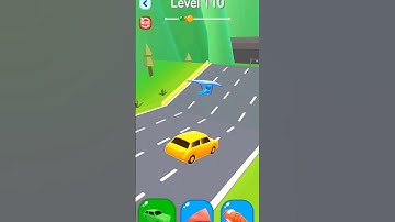 Shape-shifting Funny Race  New Hyper Casual Games, Level 110 #shorts #shapeshifting #gameplay