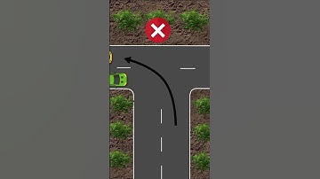 Turn left and make a big bend, turn right and make a small bend #car #manual #driving