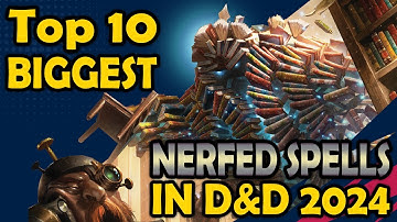 Top 10 DnD Spells That Got WAY Weaker in 2024!