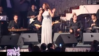 A reportage about Najwa Karam's Amman Landmark Concert - Al-Sumariyya TV